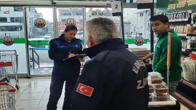 Edremit Belediyesi Market Denetimlerine Devam Ediyor