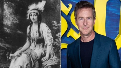 Edward Norton’ın soyu Pocahontas’tan geliyormuş