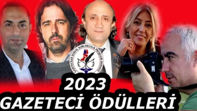 GASSOPDER 2023 Yılın Gazetecileri Ödülleri sahiplerini buldu