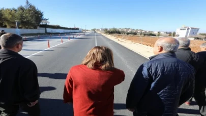 Gaziantep’te yeni açılan yollara Başkan Şahin’den ilk gün denetimi