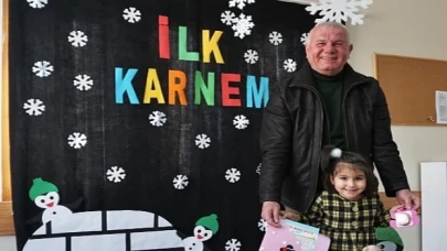 İlk Karne Başkan Karakayaı’dan