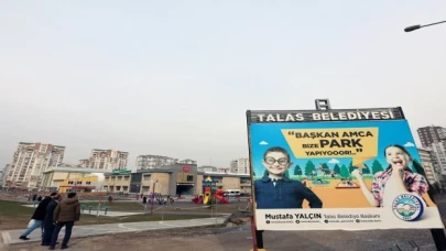 Kayseri Talas’ta Mevlana’ya yeni park