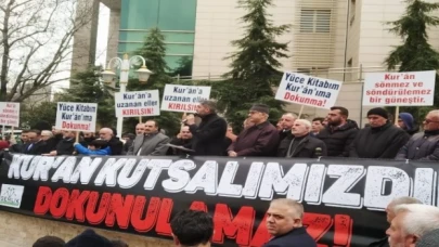 Kutsal saygısızlığa Bursa Gemlik’te protesto!