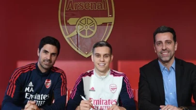 Leandro Trossard resmen Arsenal'de