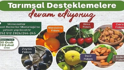 Milas Belediyesi Tarımsal Desteklemelere Devam Ediyor