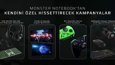 Monster Notebook’tan ara tatile özel yeni kampanya: Hem üretkenliğinizi hem oyun deneyiminizi artırın