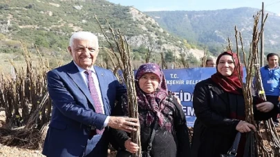 Muğla Büyükşehir Meyve Fidanı Desteğine Başlıyor