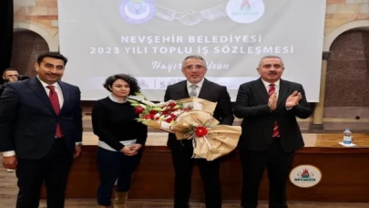 Nevşehir Belediyesi’nde toplu sözleşme sevinci