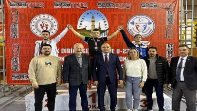 Nevşehir Gençlik ve Spor Kulübü’nün Avrupa Rekortmeni Sporcusu Yaşar Karaca Türkiye Şampiyonu