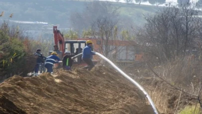 Ödemiş’in İlkkurşun mahallesine yeni su hattı