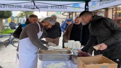 Sakarya yılın ilk gününde de gönülleri ısıttı