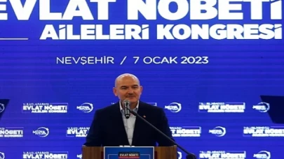 Süleyman Soylu Nevşehir 1. Uluslararası Evlat Nöbeti Aileleri Kongresi’ne Katıldı