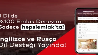 Türkiye’de Yüzde100 Rusça ve İngilizce Emlak Arama Deneyiminin Adresi: hepsiemlak