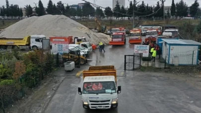 Bağcılar Belediyesi Karla Mücadele Timi göreve hazır