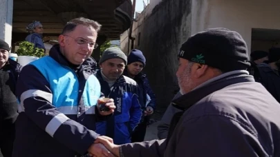 Başkan Çalık Depremzedelerin Acılarına Ortak Oldu