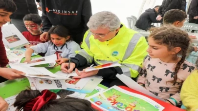 Başkan Yüce Diyarbakır’da çadır kenti ziyaret etti