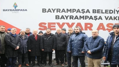 Bayrampaşa’nın &apos;Seyyar Aşevi’ Deprem Bölgesinde