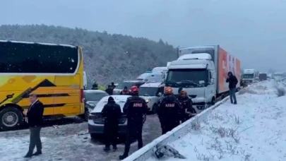 Bolu Yedigöller'de zincirleme kaza