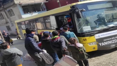 Burulaş’ın sarı otobüsleriyle Hatay’dan umuda yolculuk