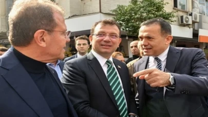 Ekrem İmamoğlu, Yenişehir’de Alanya Sokağı esnafını ziyaret etti