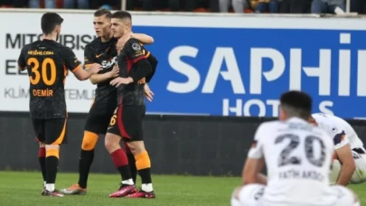 Galatasaray, Alanyaspor’u 4-2’lik skorla mağlup etti