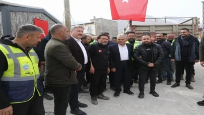 Kayseri protokolünden Konteyner Çarşı denetimi