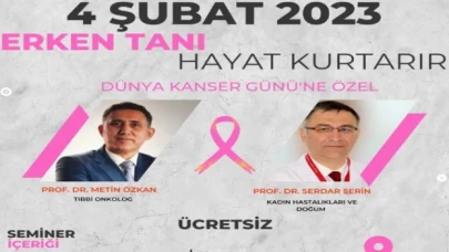 Kayseri’de erken tanıya farkındalık etkinliği