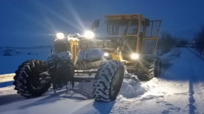 Kayseri’de kapanan yollar açılıyor