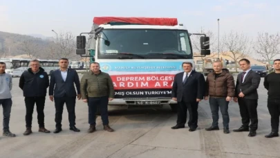 Manisa’dan afetzede çocuklar için yola çıktılar