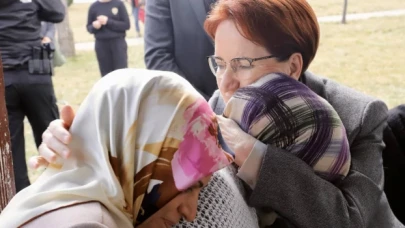 Meral Akşener'den Diyarbakır'da depremzedelere ziyaret