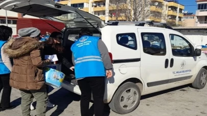 Milas Belediyesi, Hem Deprem Bölgesindeki Hem de Milas’taki Depremzedeler İçin Çalışmalarını Sürdürüyor