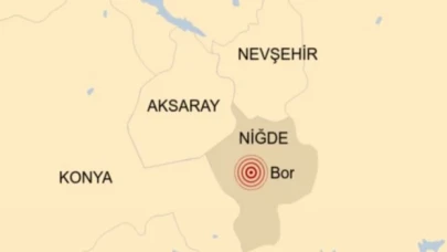 Niğde'de 5.3 büyüklüğünde deprem