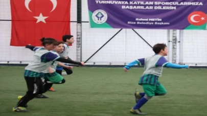 Rize’de ’Çocuk Futbol Turnuvası’ başladı