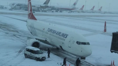 Sabiha Gökçen'de kar önlemi: Uçuşlar azaltılacak