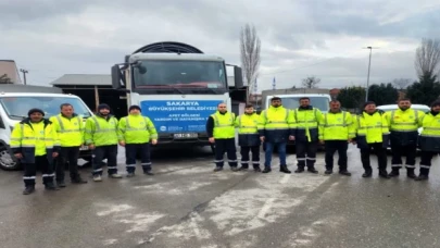 Sakarya’dan deprem bölgesine altyapı desteği