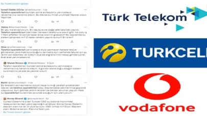 Türkcell, Vodafone ve Türk Telekom’a deprem tepkisi: Yazıklar olsun