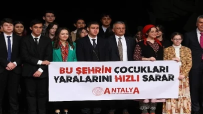 Atatürk’ün Antalya’ya Gelişinin 93. Yıldönümü törenle kutlandı