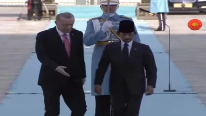 Brunei Sultanı Ankara’da