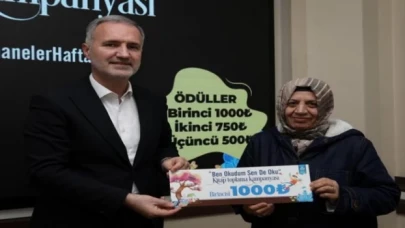 Bursa İnegöl’de ’Kitap Kampanyası’nın kazananları ödüllendirildi