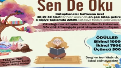 Bursa İnegöl’den ’kitap’ farkındalığı