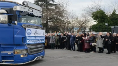 Bursa Yıldırımlı kadınlardan afet bölgesine dayanışma