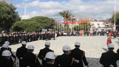 Çanakkale Zaferinin 108.Yıldönümü Foça’da Tören ve Etkinliklerle Kutlandı