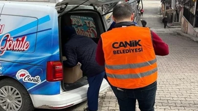 Canik Belediyesi’nden İhtiyaç Sahibi Vatandaşlara Ramazan Kumanyası