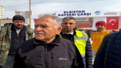 Elbistan’dan Kayseri’ye ’Çarşı’ teşekkürü