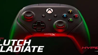 HyperX, Clutch Gladiate Kablolu Kumanda ile konsol Aksesuar Serisini Genişletiyor