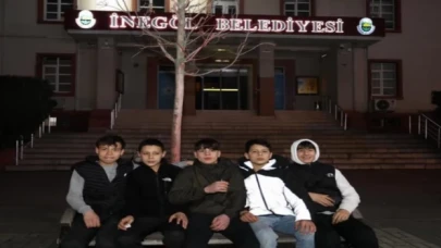 İftar sonrası çaylar Bursa İnegöl Belediyesi’nden