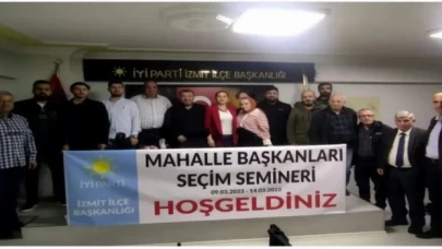 İYİ Parti İzmit’te seçimlere hazırlanıyor