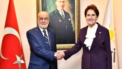 Karamollaoğlu'ndan Akşener'e ziyaret