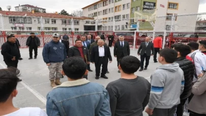 Kayseri protokolünden deprem bilgilendirmesi