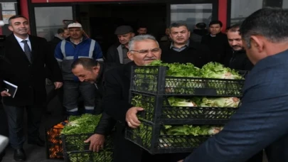 Kayseri protokolünden yardım teşekkürü